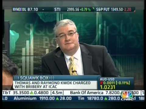 Peter Churchouse - 16th July 2012: CNBC Squawk Box - Sun Hung Kai
