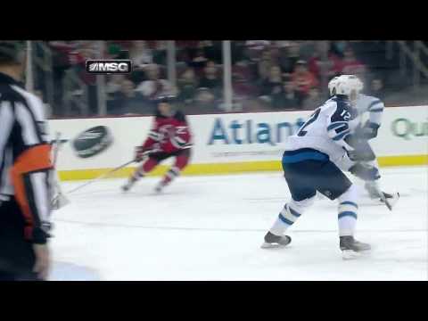 David Clarkson Goal - 1/17/2012 - Devils vs Jets