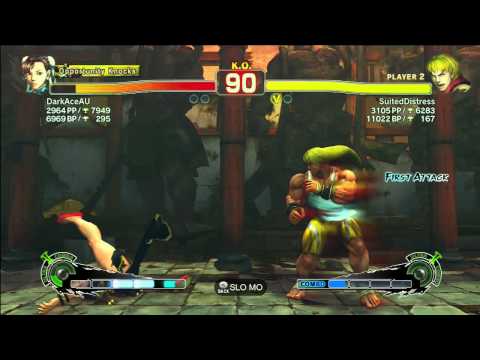 SSFIV:AE2012 XBL Ranked Match Ken Vs Chun-Li 29/08/2012