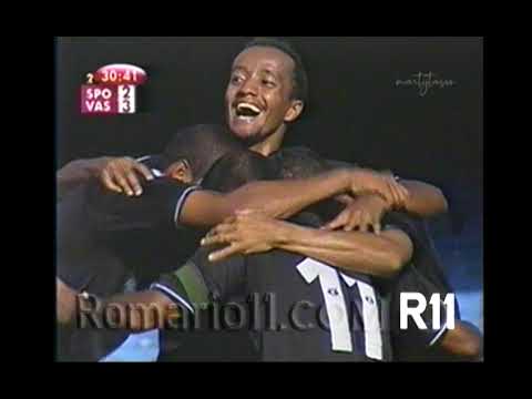 27-01-02 São Paulo 2 x 3 Vasco - Torneio Rio São Paulo 2002 - Romário marca 2x e Felipão assiste