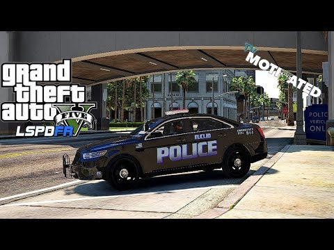 Euclid Police -(:GTA 5 Urban LSPDFR Pc Mods:) Day #3