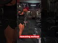 Hamstring workout 🏋️♀️.