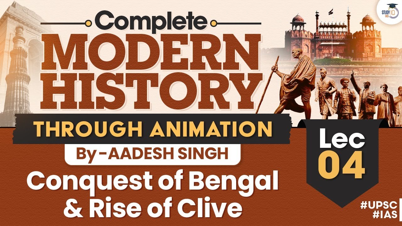 Video tutorial explaining Bengal history pre-British conquest