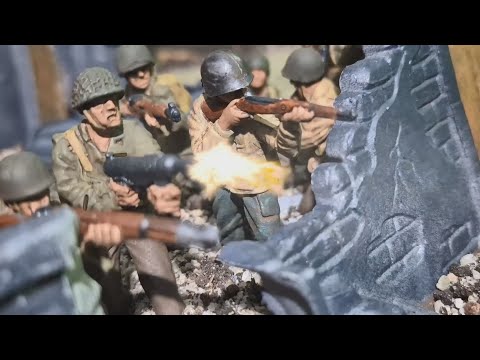 Last days in hell WW2 army men stop motion