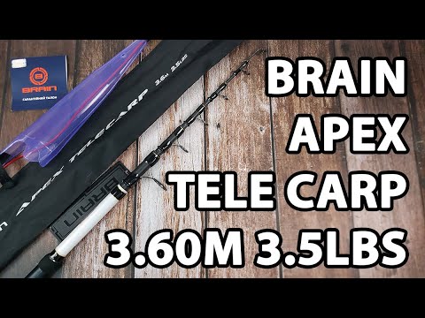 Карповик Brain Apex Tele Carp 3.60m 3.5lbs tele (телескопічне коропе вудлище)