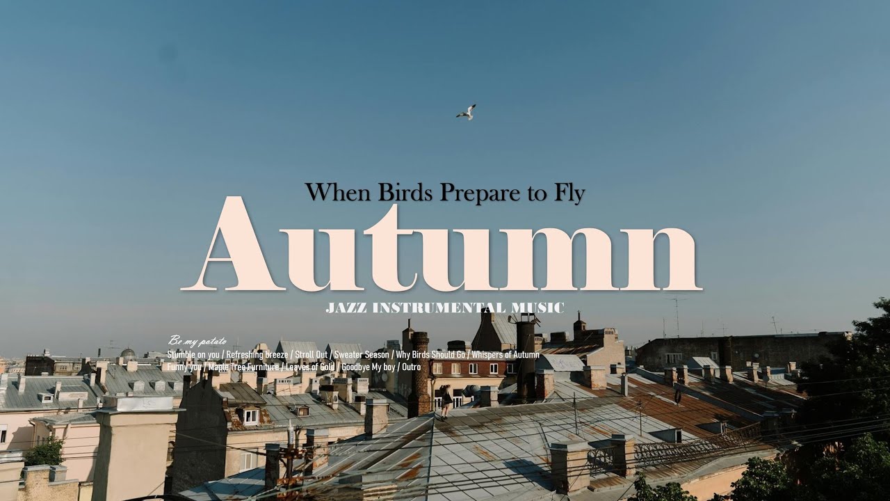 [Playlist] The Autumn, When Birds Prepare to Fly: Cozy Jazz Instrumentals