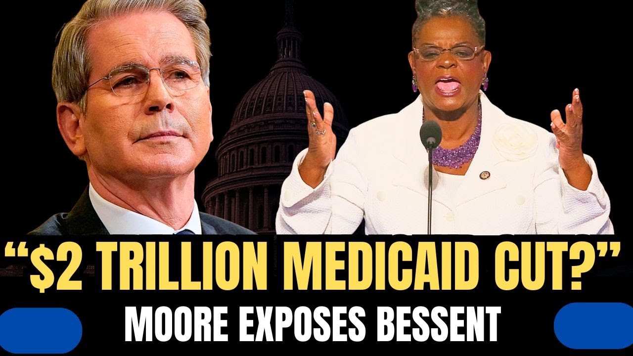 Moore Exposes Bessent the Truth Behind GOP Cuts to Medicaid & Medicare