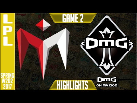 Imay vs Oh My God Highlights Game 2 - LPL Week 2 Day 3 Spring 2017 - IM vs OMG G2