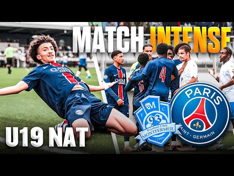 U19 NAT I PSG VS MONTFERMEIL I THE FILM OF A HIGH-LEVEL MATCH UNDER TENSION!