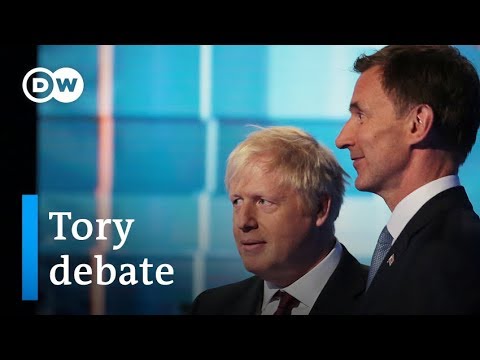 Tory leadership debate: Hunt and Johnson clash over Brexit | DW News