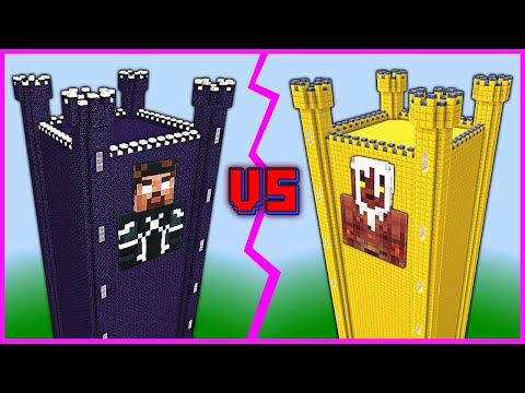 MUTANT ARDA KULE VS HÜSAMETTİN KULE! 😱 - Minecraft
