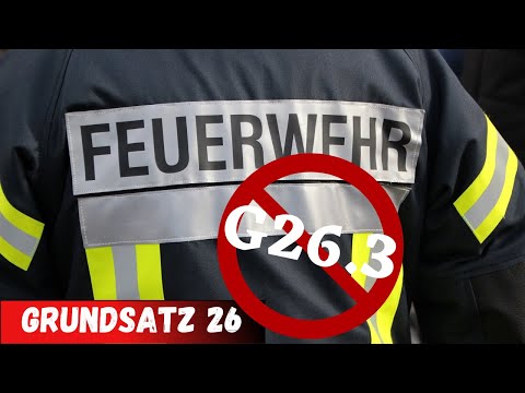 Änderungen der G26 für Atemschutzgeräteträger 🚒 | Änderungen der DGUV |