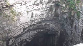 preview picture of video 'Sótano de las Golondrinas al amanecer (Cave of Swallows).'