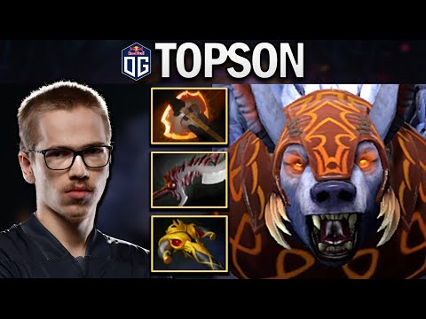 OG.TOPSON URSA WITH 17 KILLS - DOTA 2 7.28 PRO GAMEPLAY