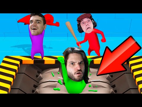 SPOK, JAZZGHOST e SOUZONES no GANG BEASTS