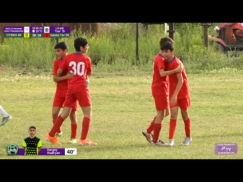 OYSSG 09 (1-6) Gandzasar-Yerevan 09 (18.05.23) 2022/23 AJC U14/B, Matchday 16