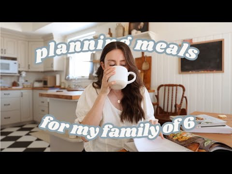 *Realisitic* How I Meal Plan for my Family of 6
