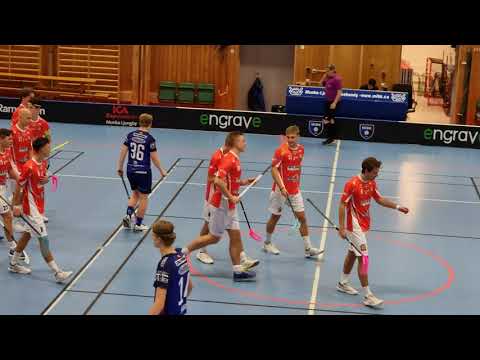 1:a perioden Munka-Ljungby IBK-Höllvikens IBF, Juniorallsvenskan J HJ18, 221218