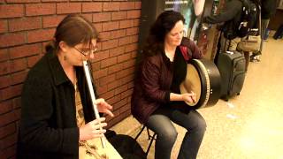 Irish Low Whistle and Bodhrán - Autumn Rhodes and Patricia Ross