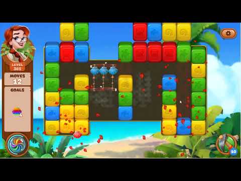 Lost Island Blast Adventure Level 365 - No Boosters