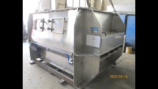 Horizontal Powder Blender machine with fast mixing, good uniformity from Konmix machinery