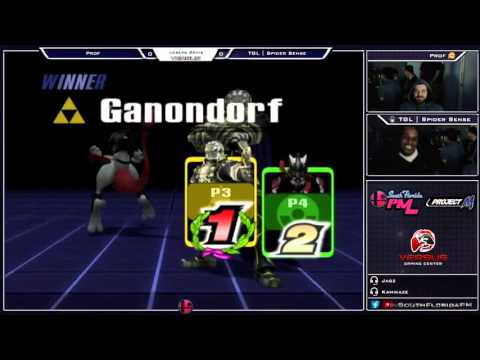 Versus PM Weekly 3/13/16 - Losers Finals - TGL | Spider Sense (Ganon) vs Prof (Mewtwo)