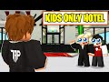I Found a KIDS ONLY HOTEL.. So I Went UNDERCOVER! (Brookhaven RP)