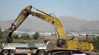 Komatsu PC1000 in action clip 2