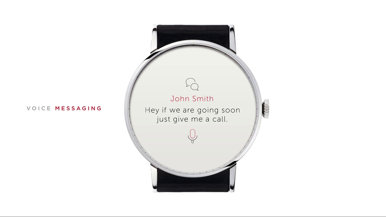 Smart Watch UI Concept video