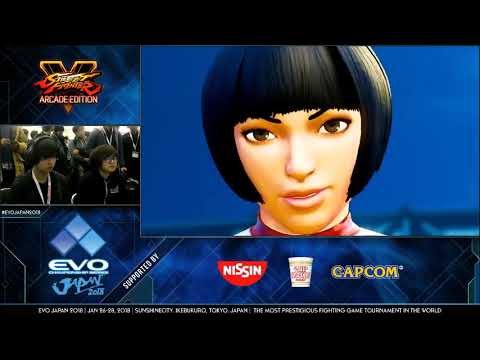 Evo Japan 2018 SFV AE - Fuudo (R.Mika) vs Kudo (Akuma)