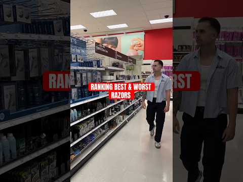 Ranking Best & Worst Razors 🪒 #razor #shaving #target #skincare