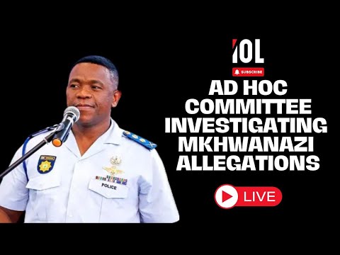 WATCH LIVE | Ad Hoc Committee Investigating Allegations by General Mkhwanazi, Jan 27