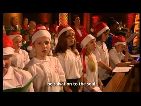 CALYPSO CAROL SEE HIM LYING ON OF STRAW