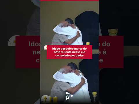 Idoso descobre morte de neto durante missa