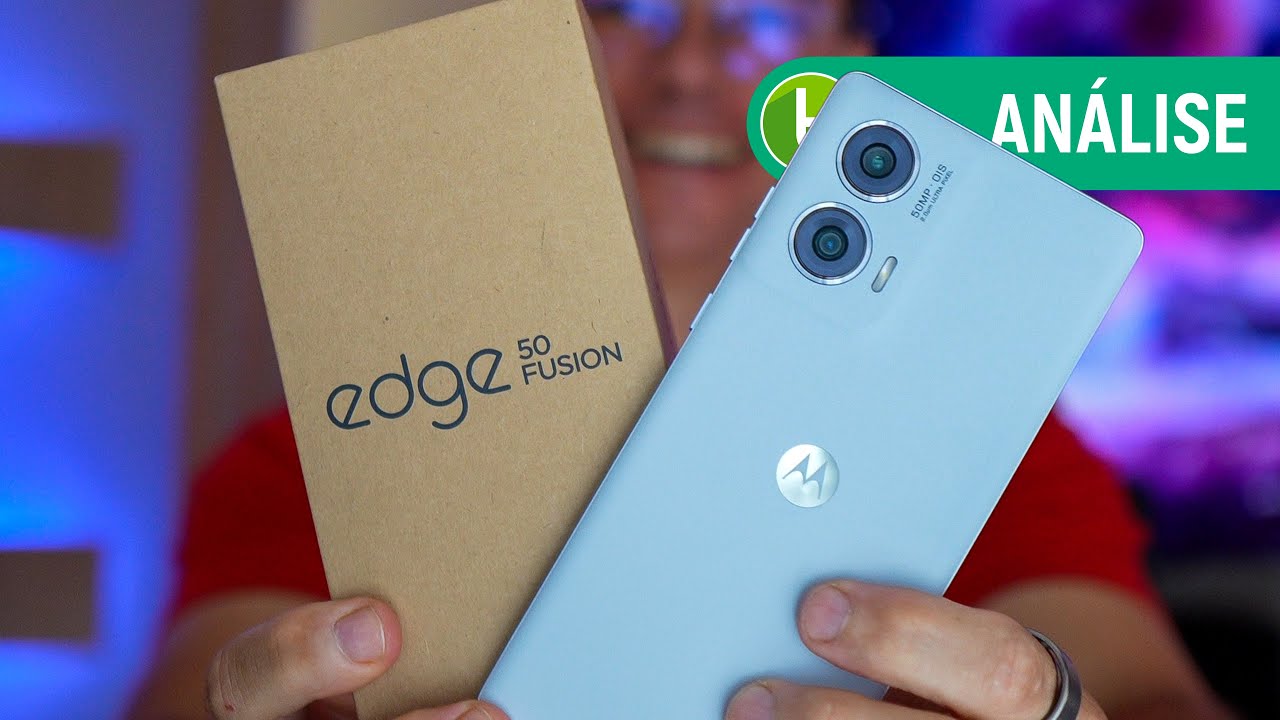 Miniatura da avaliação em vídeo de Smartphone Motorola Edge 50 Fusion Forest Blue