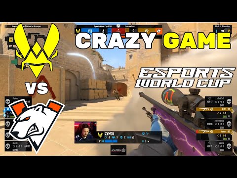 WHAT A GAME! Vitality vs Virtus.pro - HIGHLIGHTS - Esports World Cup 2024 l CS2