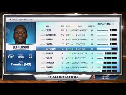 NBA 2k14 Hornets MyGm Ep 3 | Start of season update | Polishing the roster!