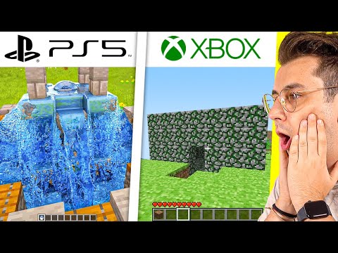 IS IT REALLY THAT DIFFERENT?  - Minecraft PS5 vs XBOX