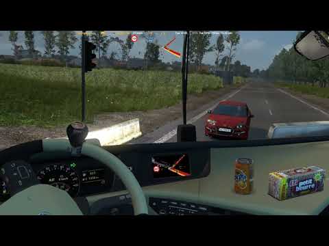 [Special]ETS2 v1.36[DX11] job from Kyiv(UA) to Cherkasy(UA).