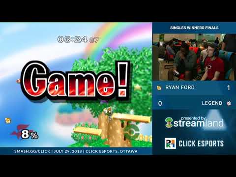 Capital City Clicks — Singles WF — Ryan Ford vs Legend