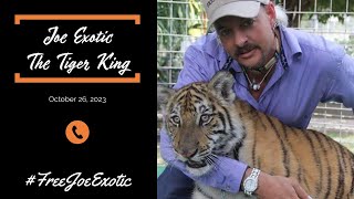 Joe Exotic the Tiger King pissed off phone call. 10.26.2023
