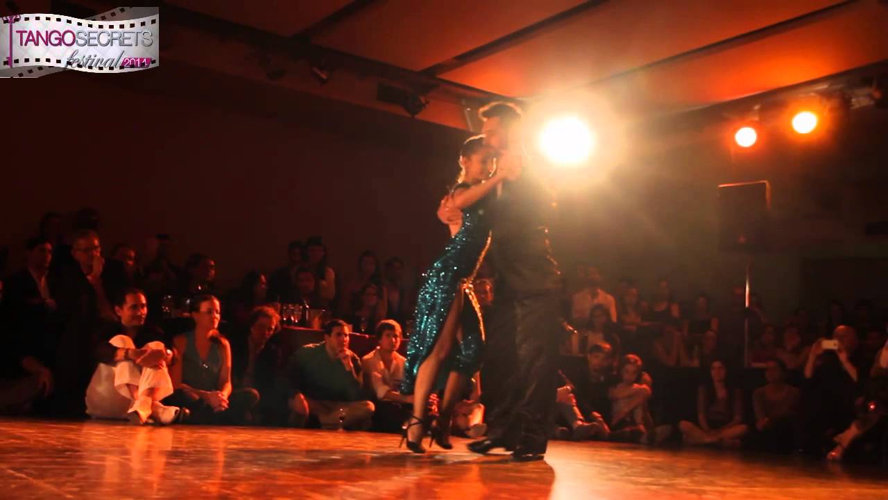 JAVIER RODRIGUEZ Y NOELIA BARSI en el Tango Secrets Festival 2014 02/03
