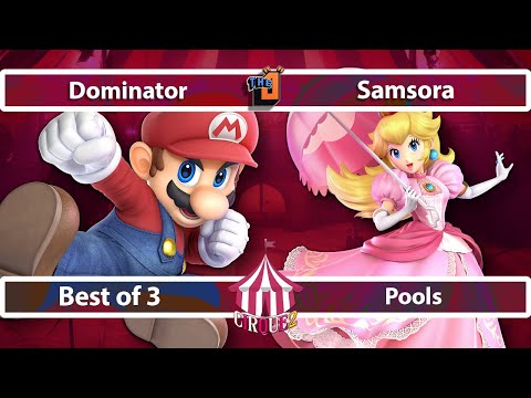 Dominator (Mario) vs Samsora (Peach) - Cirque 2 Smash Ultimate - Pools WF