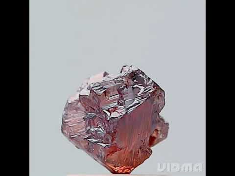 rough diamond in red colour