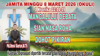 Download lagu SERMON SUNDAY MARCH 8, 2026; SEEKING GOD WITH ALL YOUR HEART AND MIND (1 CHRONICLES 22:14-19) mp3