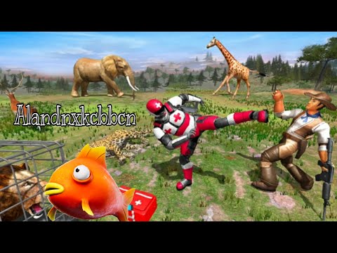 Light Speed Robot hero animals Rescue Mission - Android Gameplay
