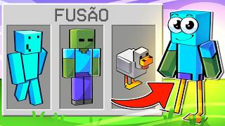 Sobrevivi na Civilização da Fusão no Minecraft!