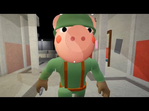 ROBLOX PIGGY SOLDIER NON INFECTED JUMPSCARE - Roblox Piggy RolePlay
