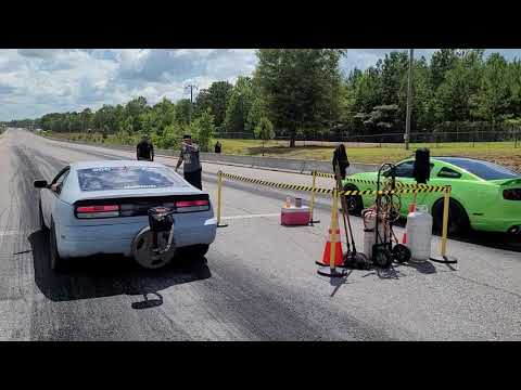 Worlds Fastest❗️Nissan 300ZX Devil Z @Moslow Motorsports vs VMP powered Coyote Mustang(Goblin).