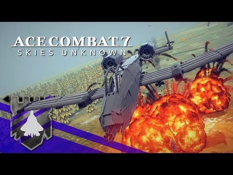 Ace Combat 7 Skies Unknown but in BESIEGE v 0.60 | Theater of Flights #77